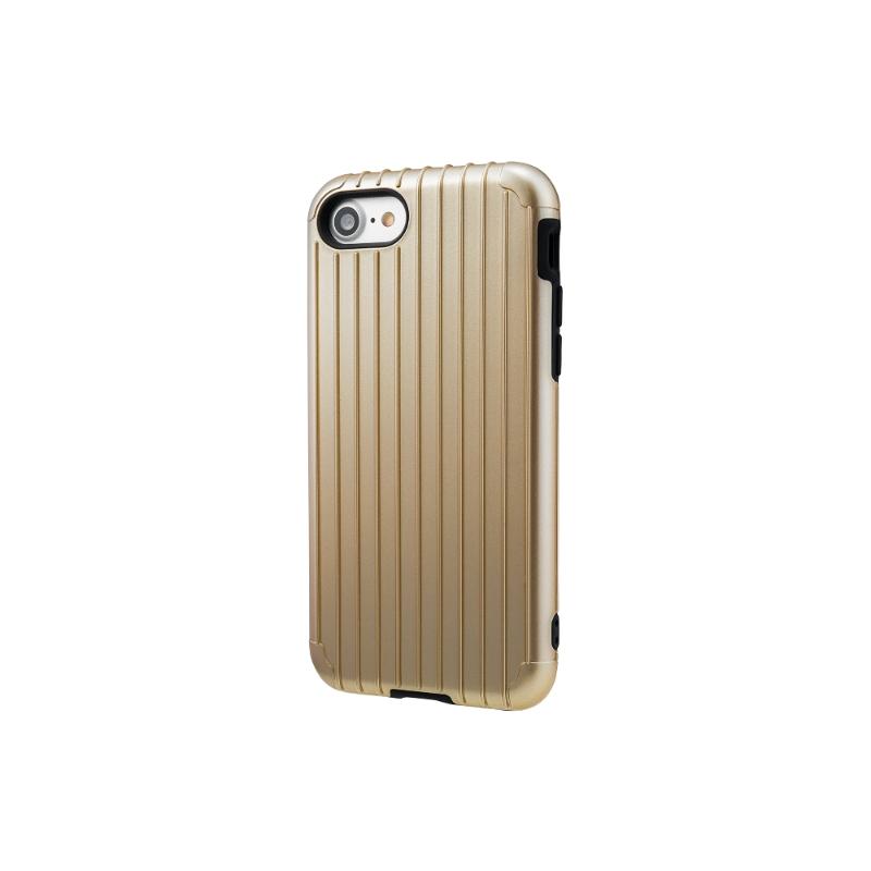 Gramas iPhone 8/7 經典手機殼 Rib 金