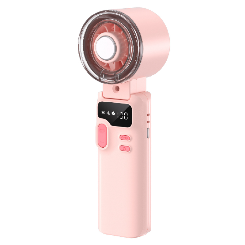 Qingbox K827 噴霧手持風扇 粉色