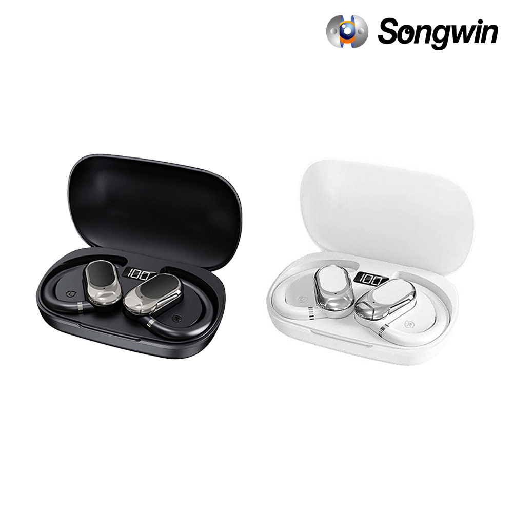 Songwin PH-BT4800 超輕量開放型耳掛式藍牙耳機(黑色)