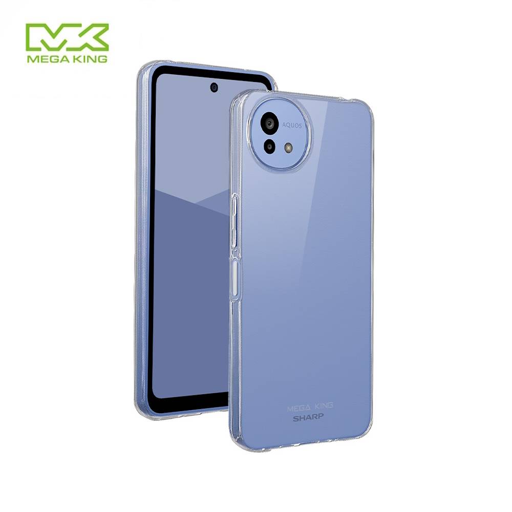 MEGA KING SHARP AQUOS wish5s/5 透明保護套