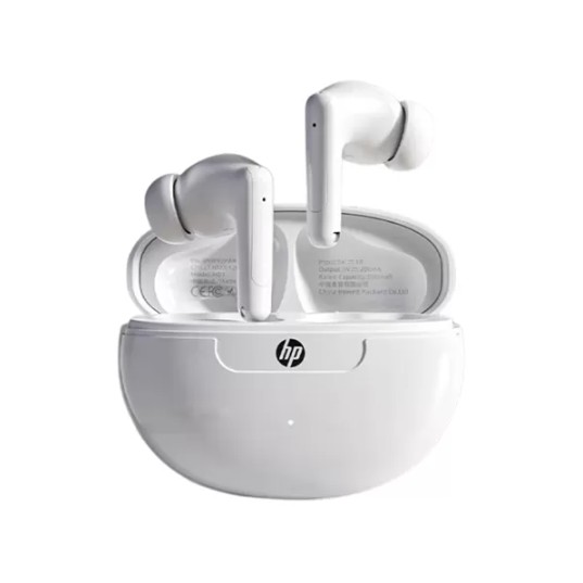 【HP 惠普】HD1 真無線防水 ANC智能降噪 藍牙耳機-純淨白