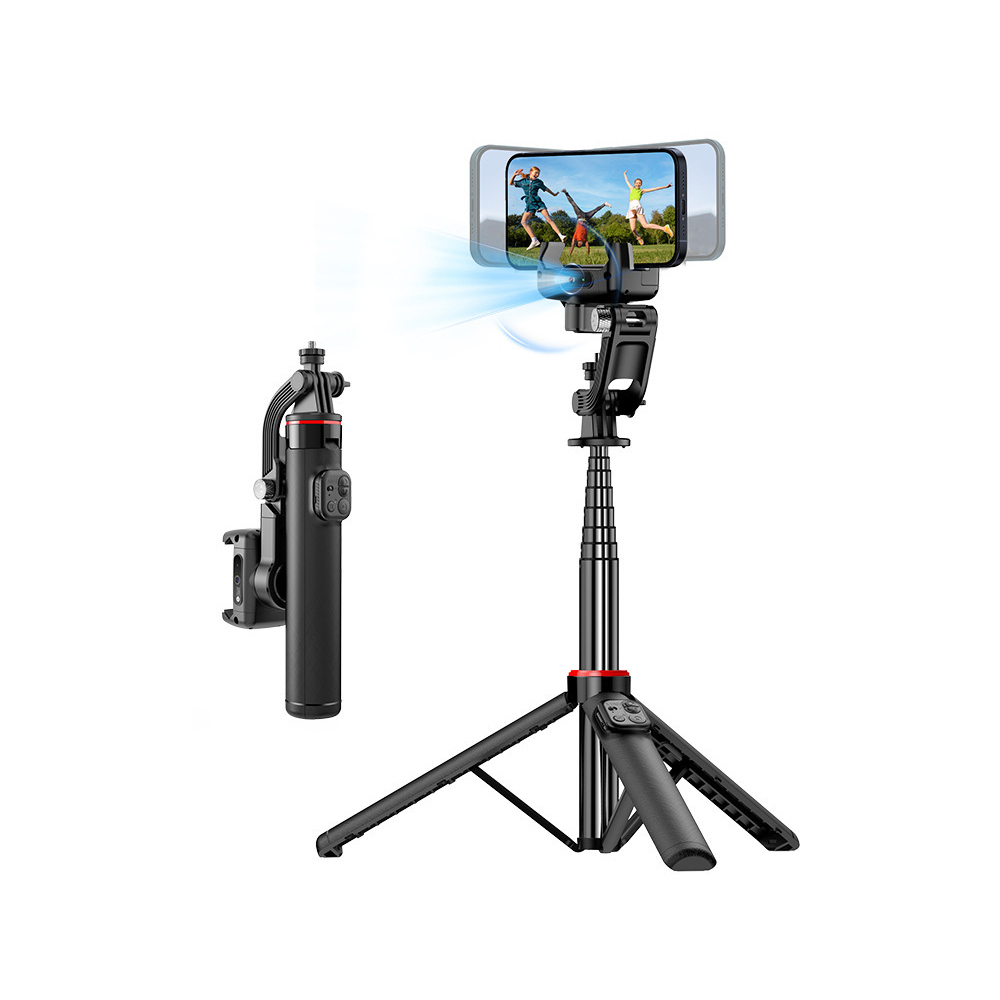 CYKE C22 全自動跟拍防抖手持自拍桿(單軸 + AI人臉追蹤) + Gimbal AI 藍牙控制器