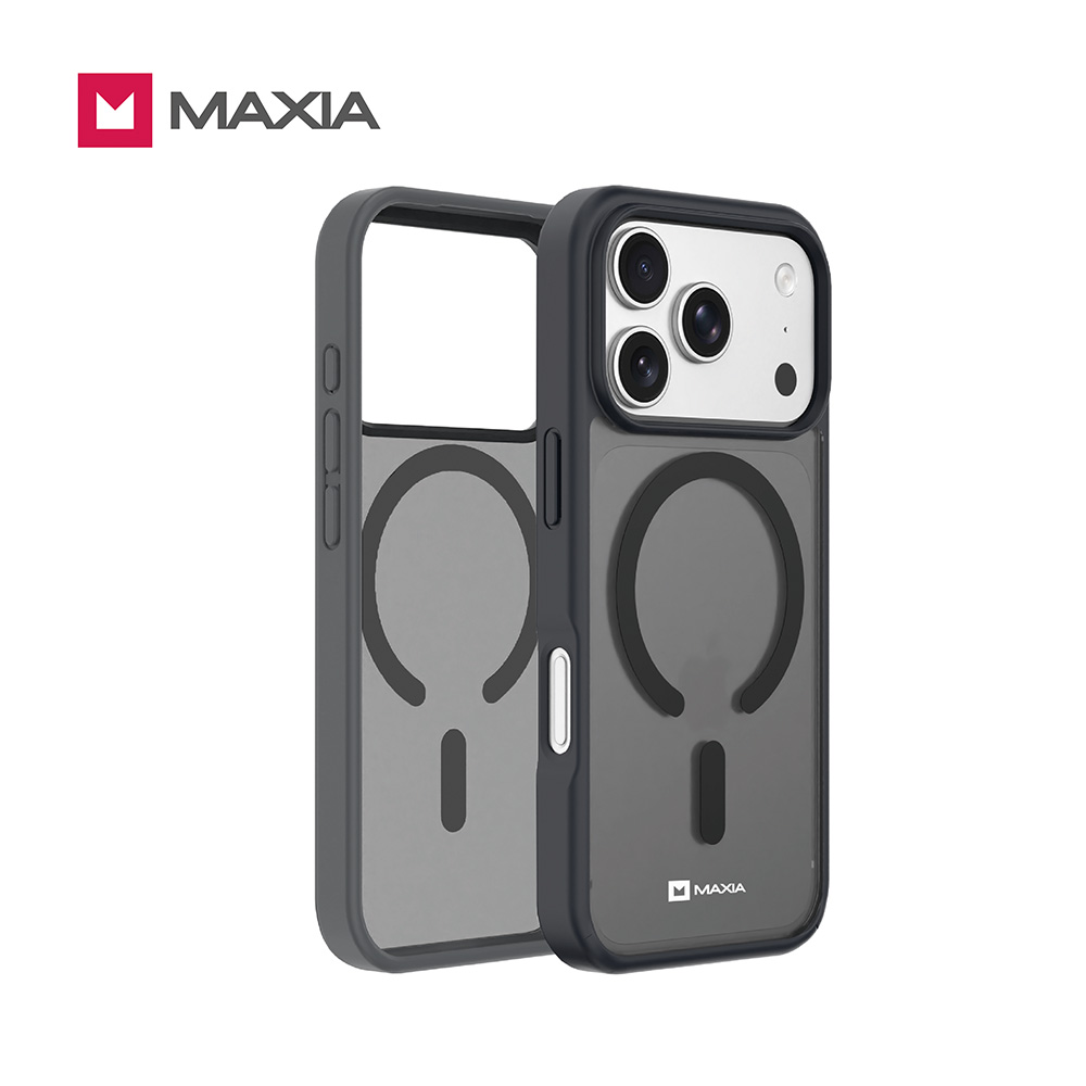 【MAXIA】 iPhone 18 Pro Max霧透磁吸保護殼-霧透灰(兼容iPhone 17 Pro Max)