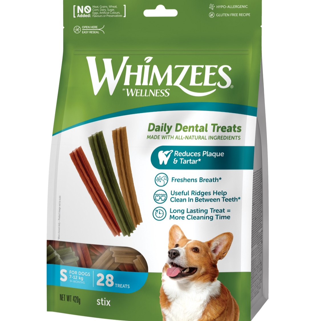 唯潔 WHIMZEES潔牙骨 六角長條超值包S號 減少牙垢 防牙周病 VOHC認證 狗潔牙骨 最新效期