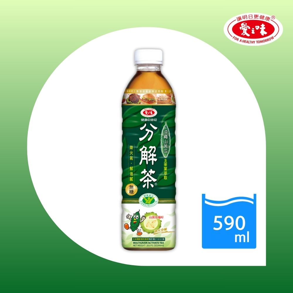 【Line社群】【愛之味】健康油切分解茶590ml(24入/箱)