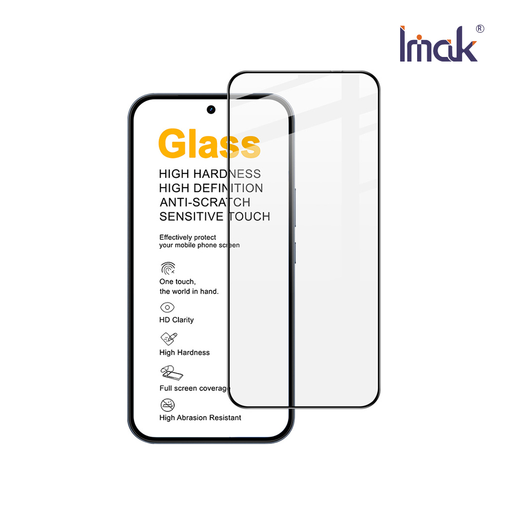 Imak 艾美克 realme 16 Pro 5G 鋼化玻璃貼(黑邊)