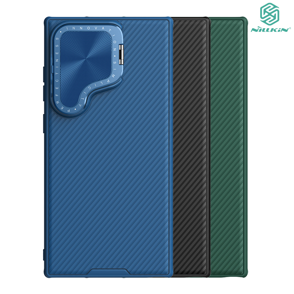 NILLKIN SAMSUNG 三星 Galaxy S24 Ultra 黑鏡 Prop 磁吸殼(深綠)