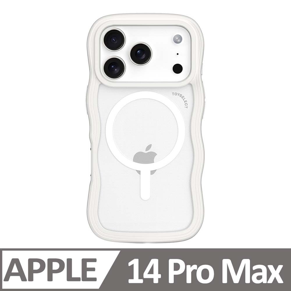 iPhone 14 Pro Max 6.7吋 BLAC雲朵波波MagSafe iPhone手機殼 雲霧白