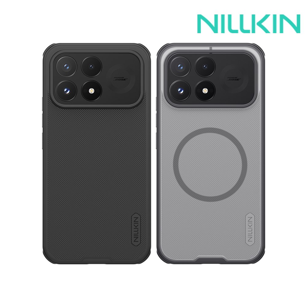 NILLKIN POCO F9 Pro 5G 磨砂護盾 Pro 磁吸保護殼(黑色)