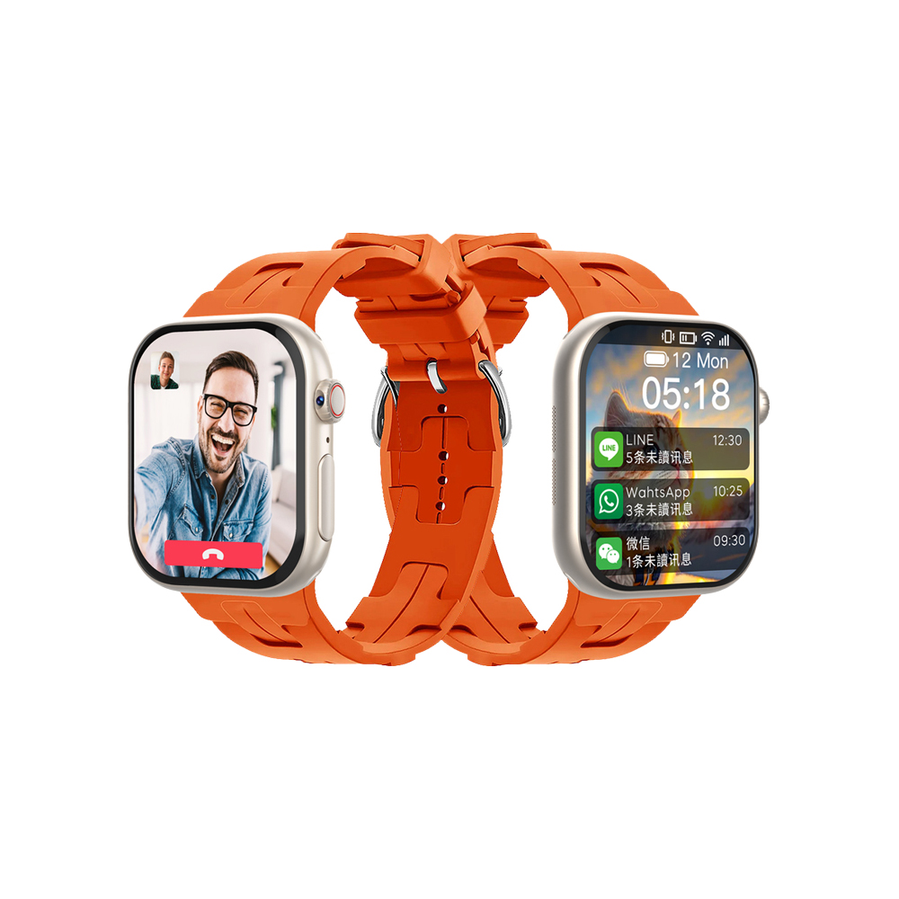 ANJOIN AS11 GPS 兒童智慧手錶(支援 Play 商店)(銀色)