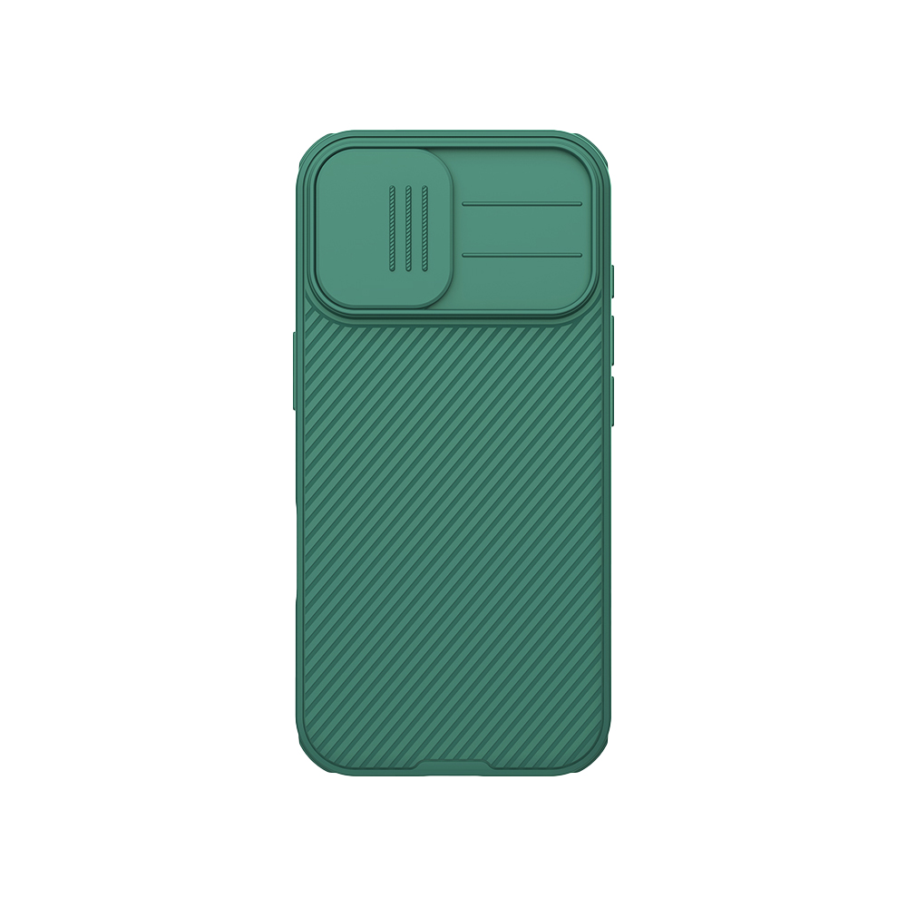NILLKIN Apple 蘋果 iPhone 17 黑鏡 Pro 保護殼(深綠)