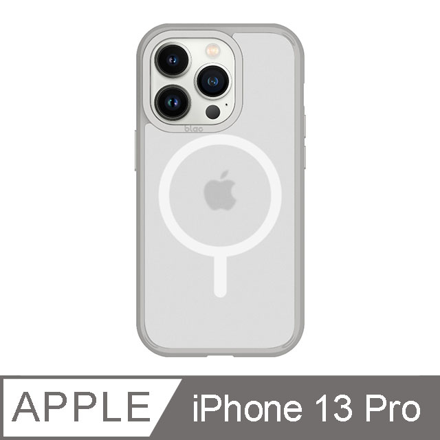 iPhone 13 Pro 6.1吋 BLAC Aurora極光霧透 MagSafe iPhone手機殼 迷霧灰