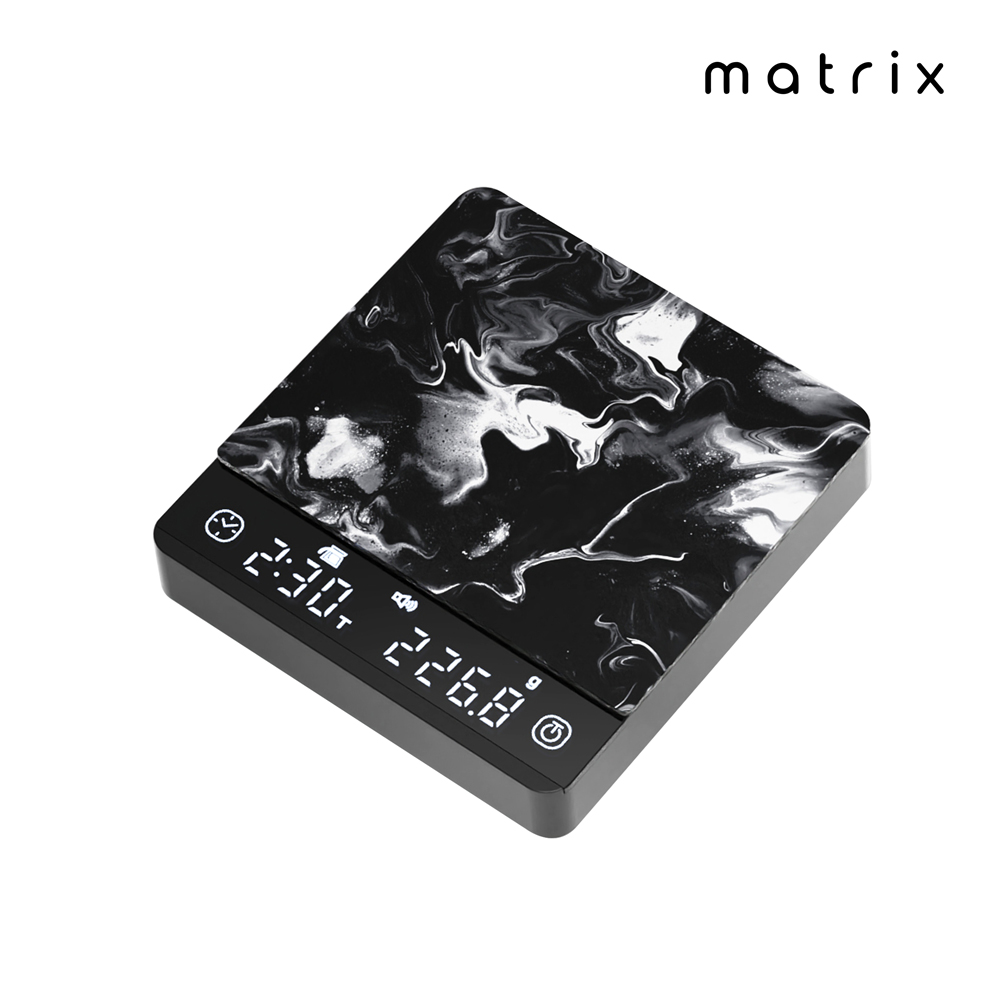 【Matrix】S3 MetaI 手沖義式口袋金屬咖啡電子秤-黑