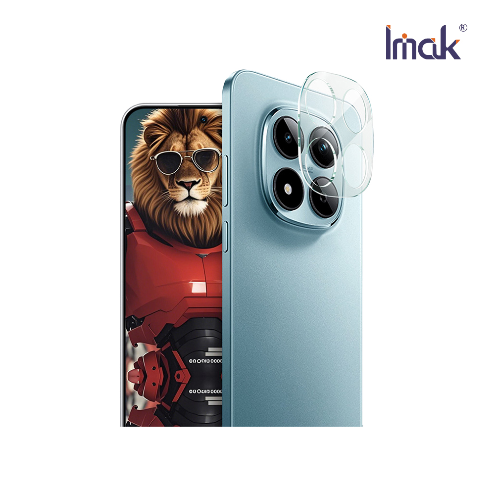 Imak 艾美克 Redmi 紅米 Note 15 Pro 5G / 紅米 Note 15 Pro+ 5G 鏡頭玻璃貼(一體式)