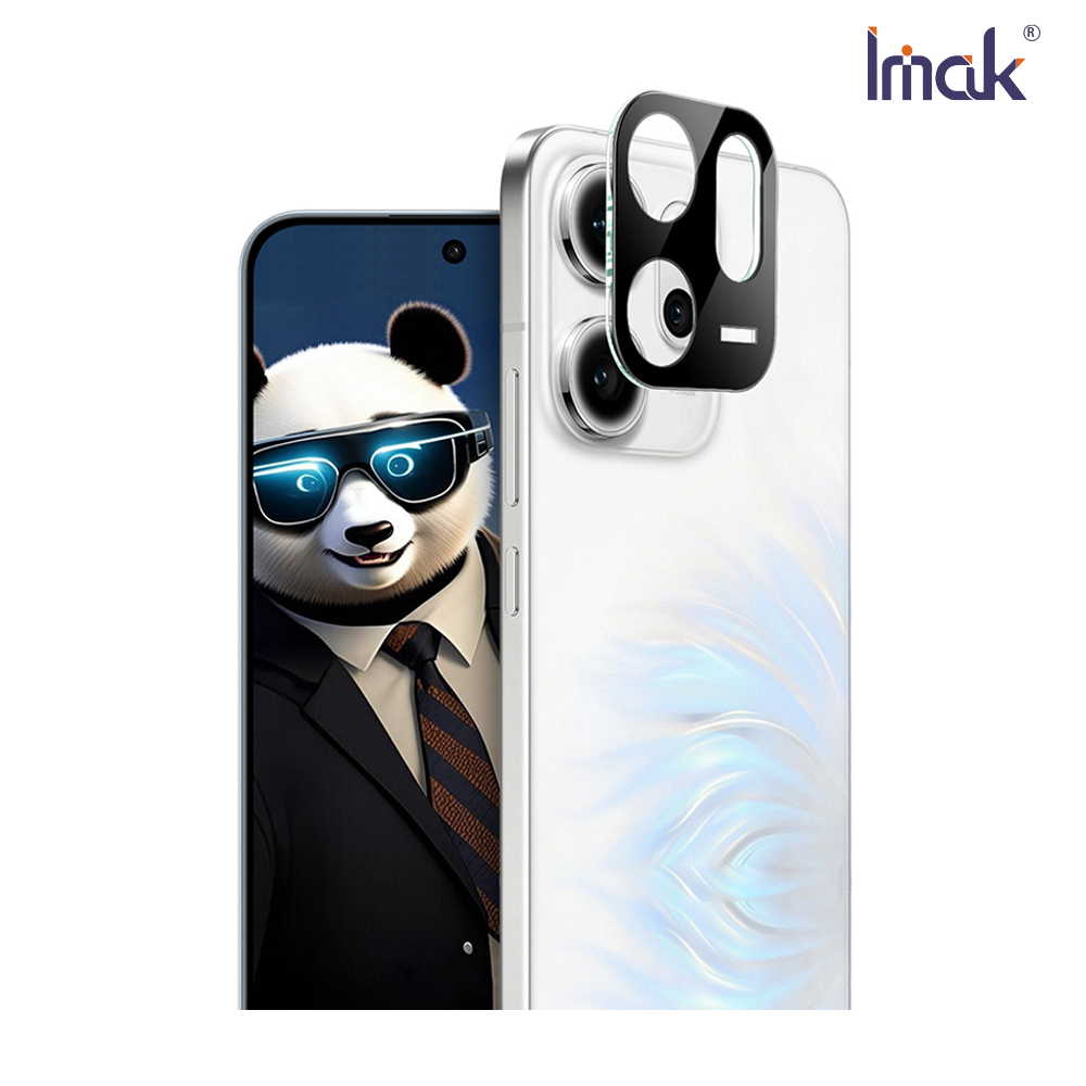 Imak 艾美克 OPPO Reno 14 F 5G 鏡頭玻璃貼(一體式)(曜黑版)
