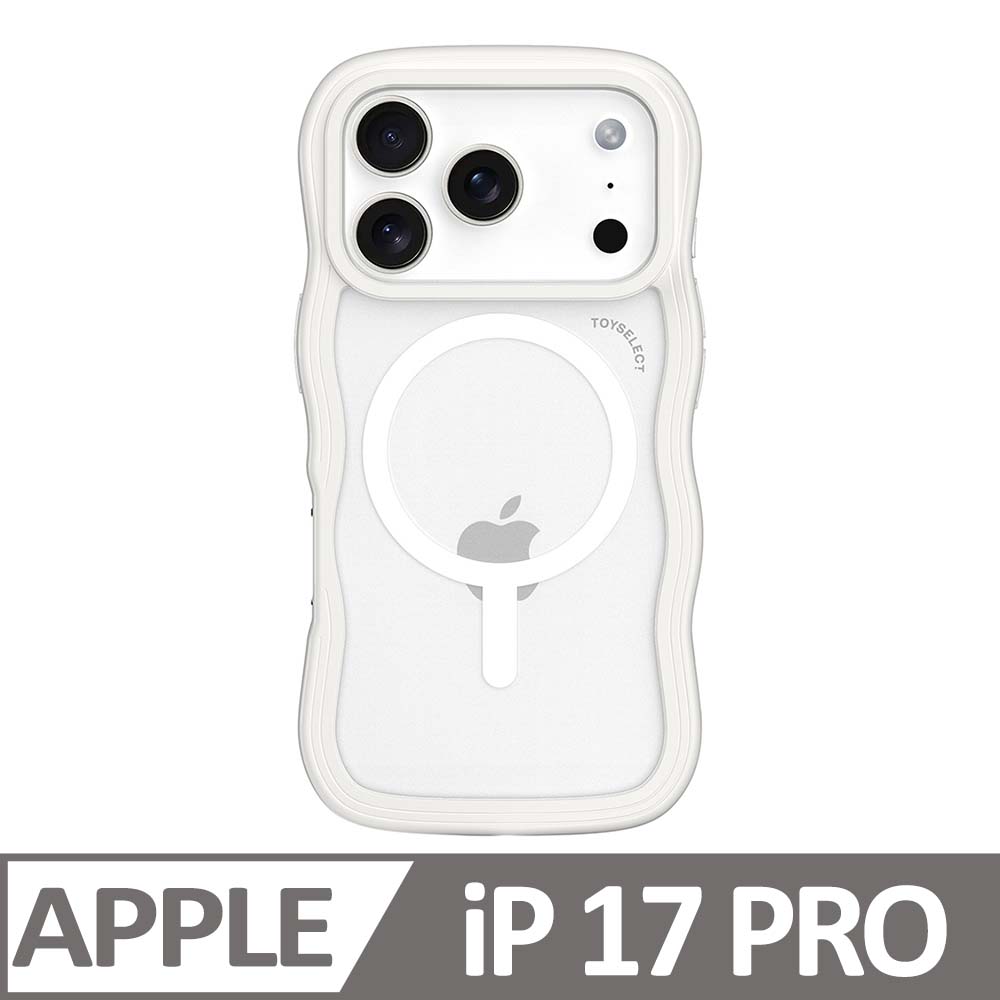 iPhone 17 Pro BLAC雲朵波波MagSafe iPhone手機殼 雲霧白