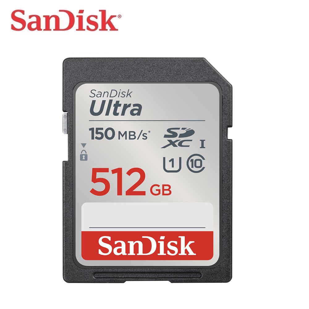 【SanDisk】Ultra 512GB SDXC UHS-I 記憶卡(讀取達150MB/s)