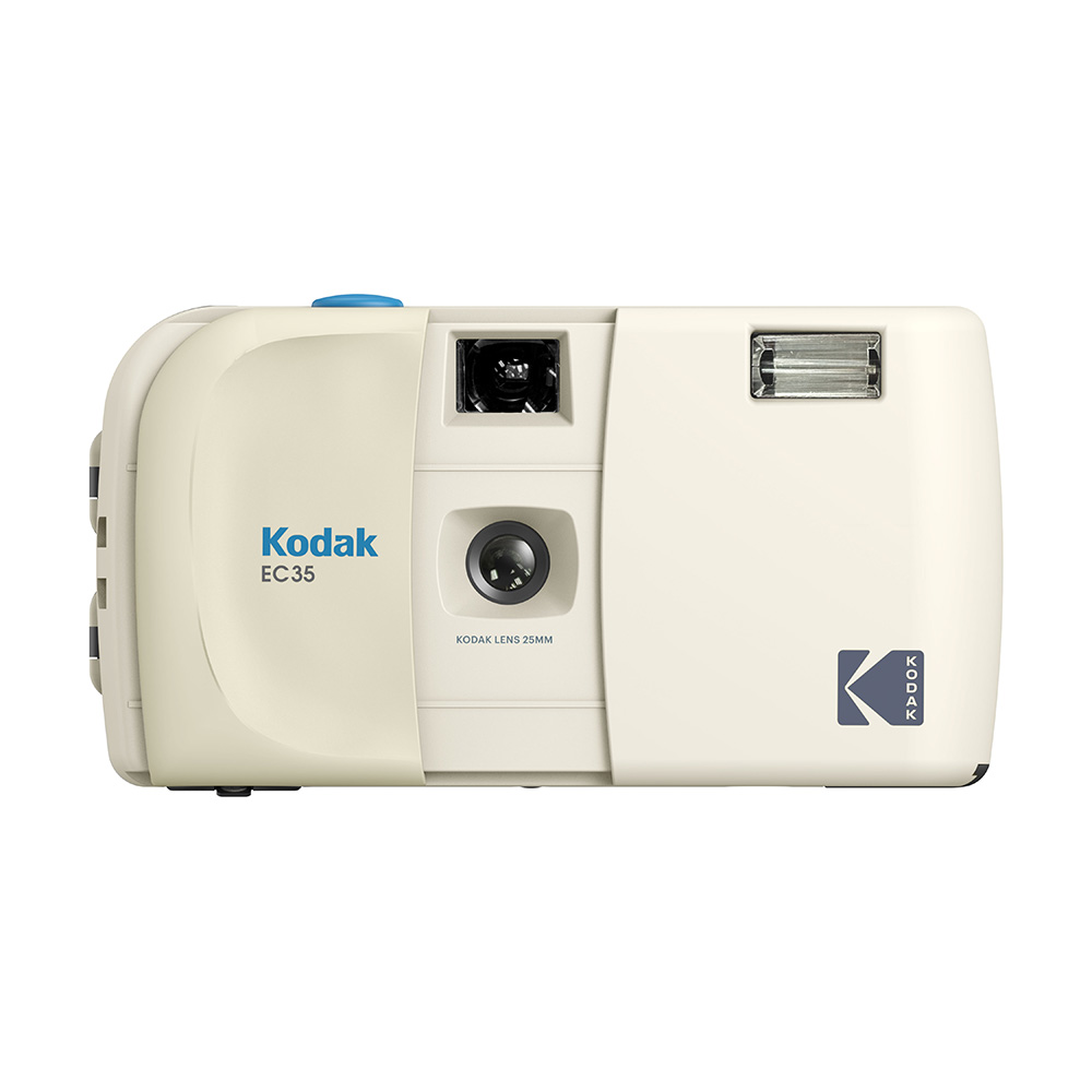【Kodak 柯達】EC35 經典復古底片相機-香草白