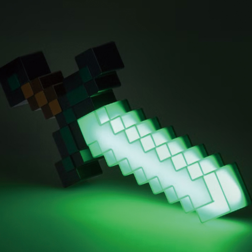 【Paladone UK】Minecraft 麥塊 鑽石劍 3D造型小夜燈