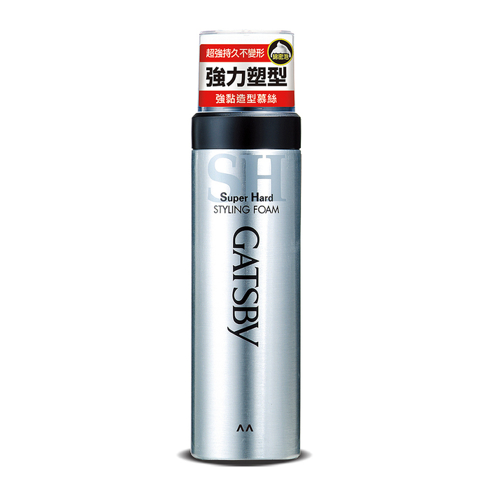 GATSBY 強黏造型慕絲x4入(185g/入)