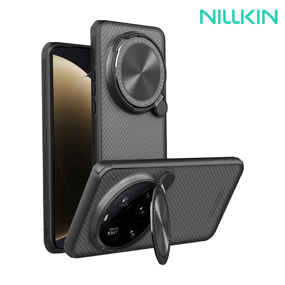 NILLKIN Xiaomi 小米 15 Ultra 5G 黑鏡 Prop 保護殼(透黑)