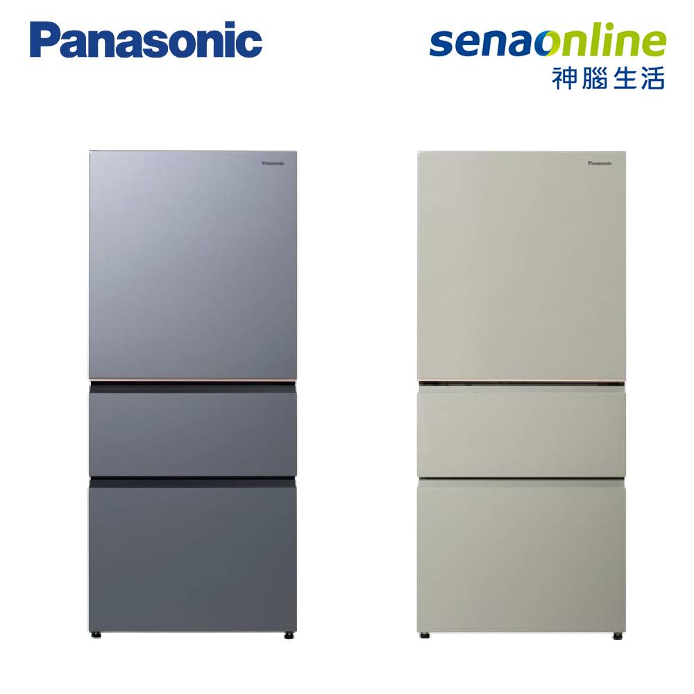 冰箱/Panasonic NR-C617XVS-B 610L 三門無邊框鋼板冰箱