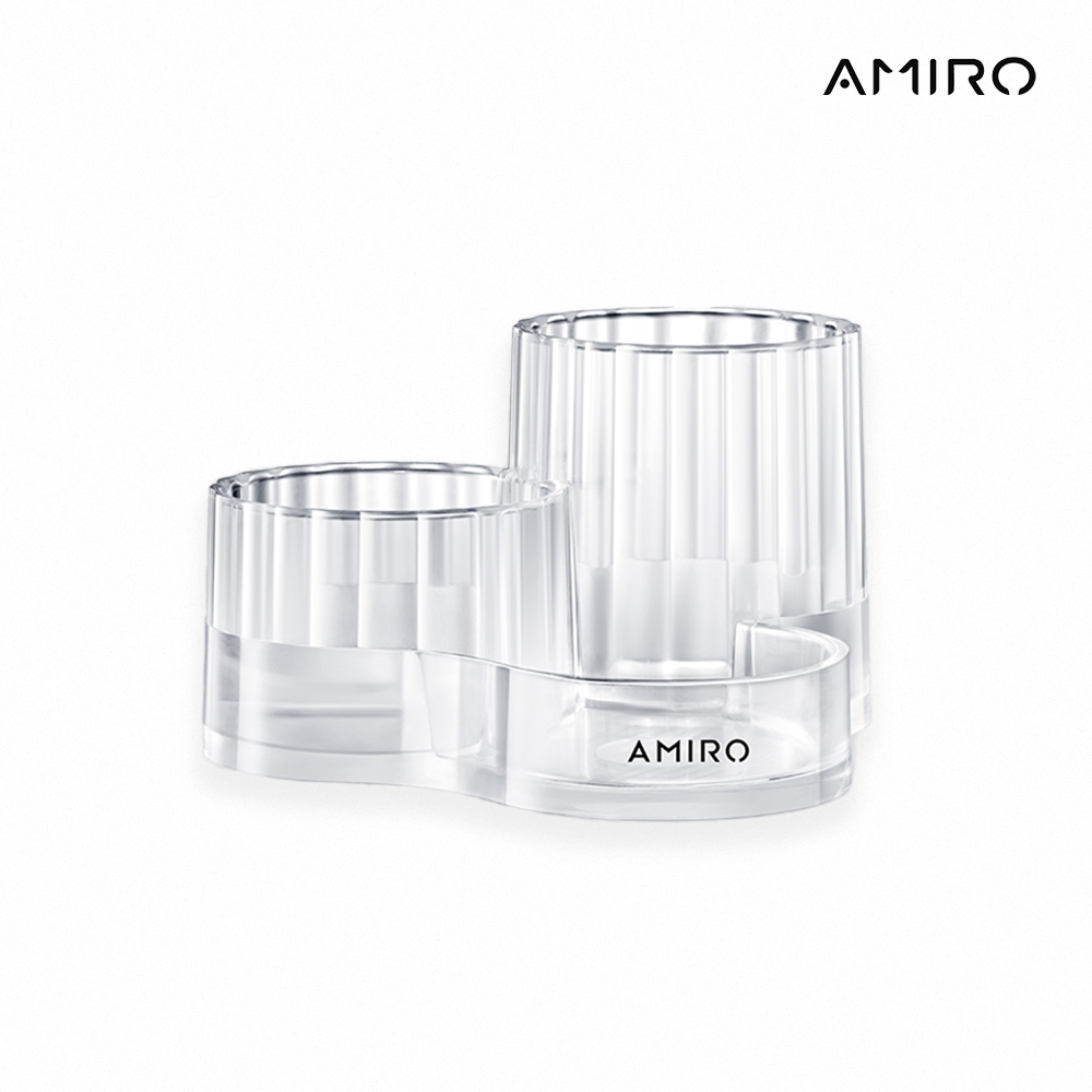 【AMIRO】Oath系列化妝鏡通用底座(化妝刷收納版) /LED化妝鏡/化妝刷盒/美妝鏡座/美容用品收納盒/首飾盒