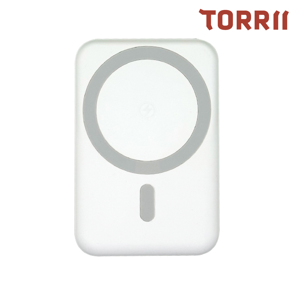 TORRII Slim Pro 防爆磁吸行動電源(S1 Pro)(5000mAh)(白色)