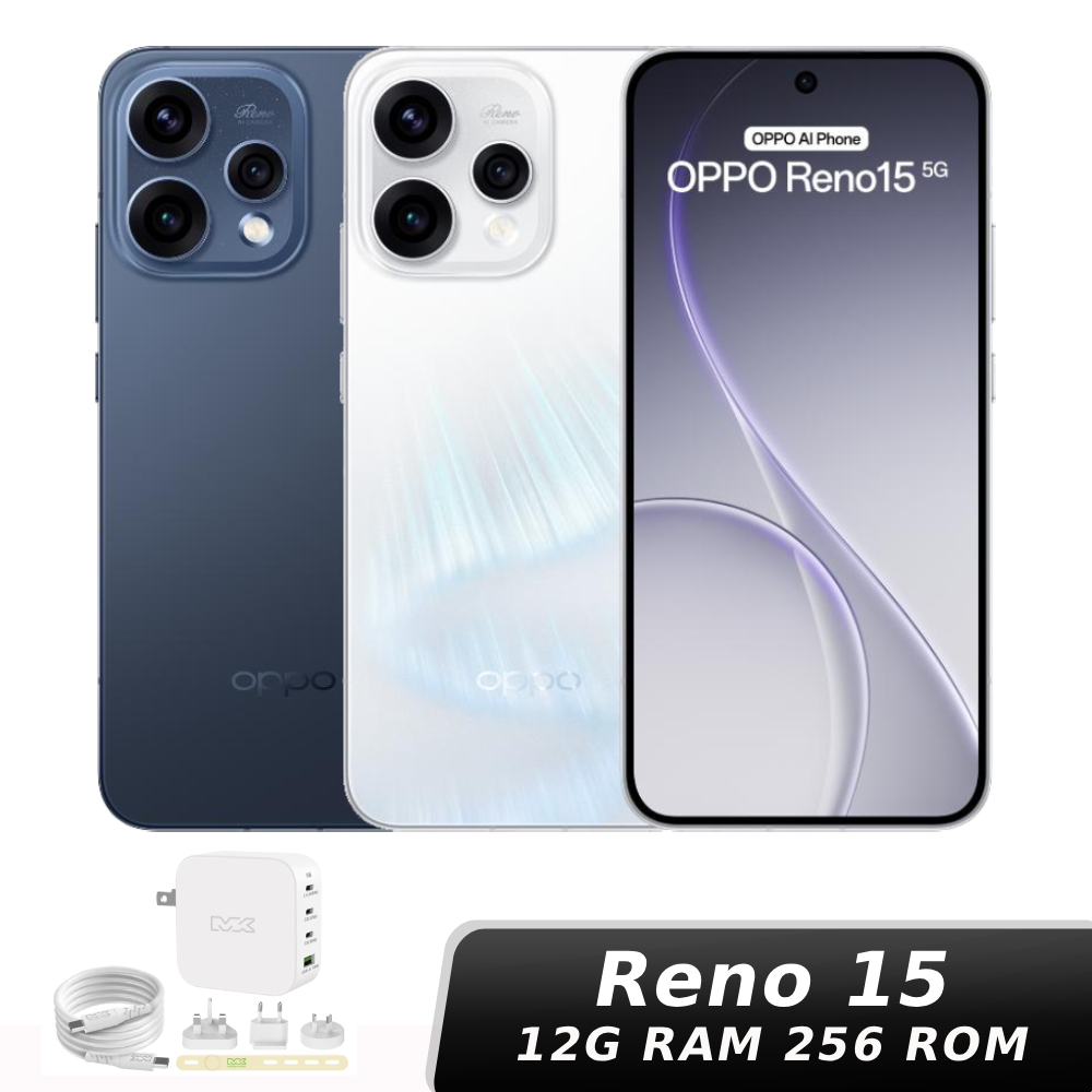 OPPO Reno15 12G/256G【贈旅充收納組】