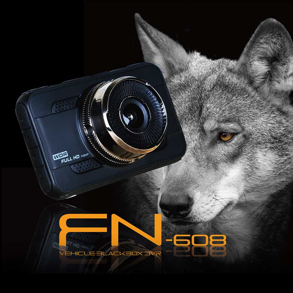 【響尾蛇】FN-608 輕巧單機式行車紀錄器