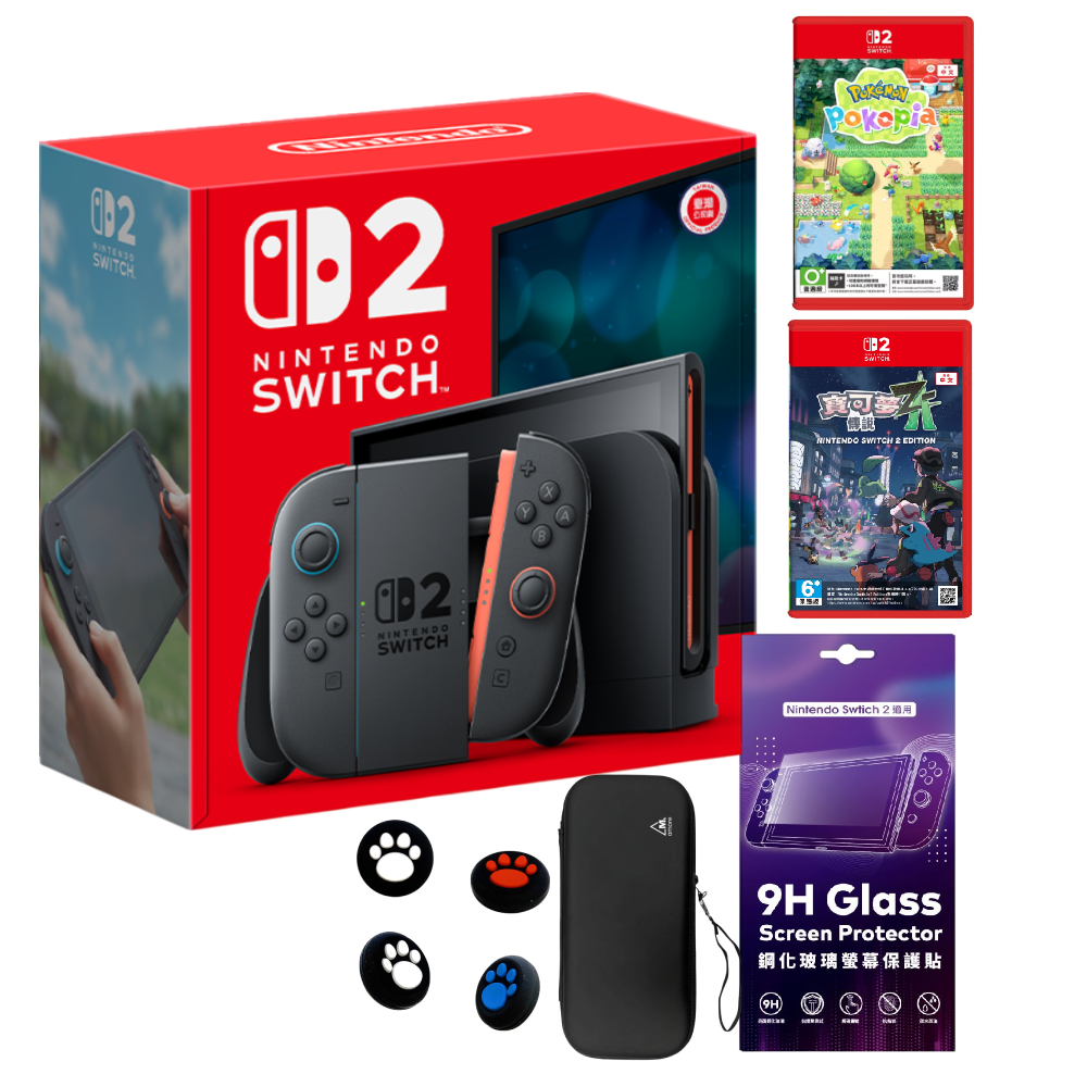 Nintendo Switch 2 主機 (台灣公司貨)+Pokemon Pokopia 中文版(Key Card)+寶可夢傳說 Z-A 中文版