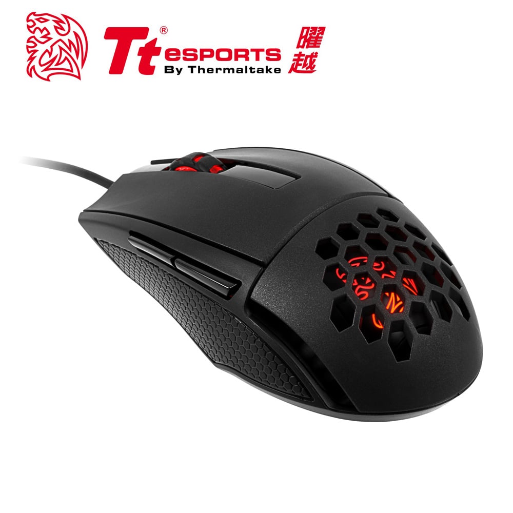 Tt eSPORTS 夜襲 VENTUS【R版】雷射引擎電競滑鼠(MO-VER-WDOOBK-01)
