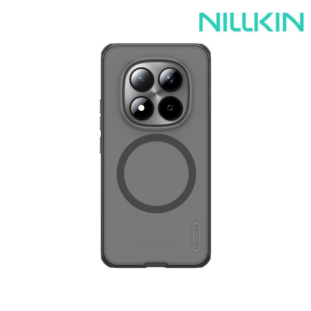 NILLKIN Redmi 紅米 Note 15 Pro 5G 磨砂護盾 Pro 磁吸保護殼(透黑)