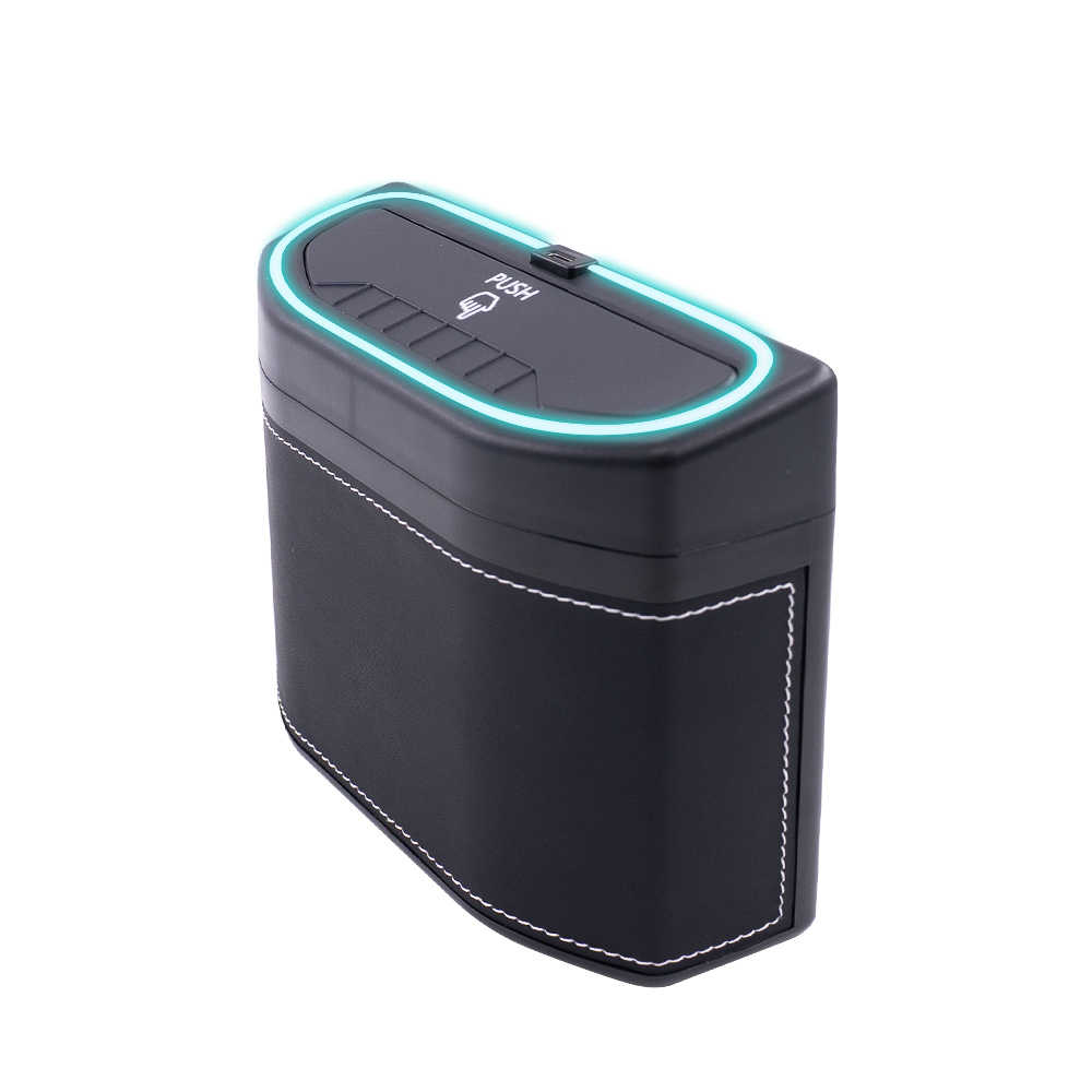 【OMyCar】極光置物筒 (車用垃圾桶 飲料架 收納筒 多用途車內收納杯 背夾安裝一插即用)