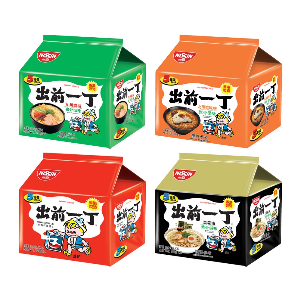 【日清】出前一丁北海道味噌豚骨湯味速食麵
