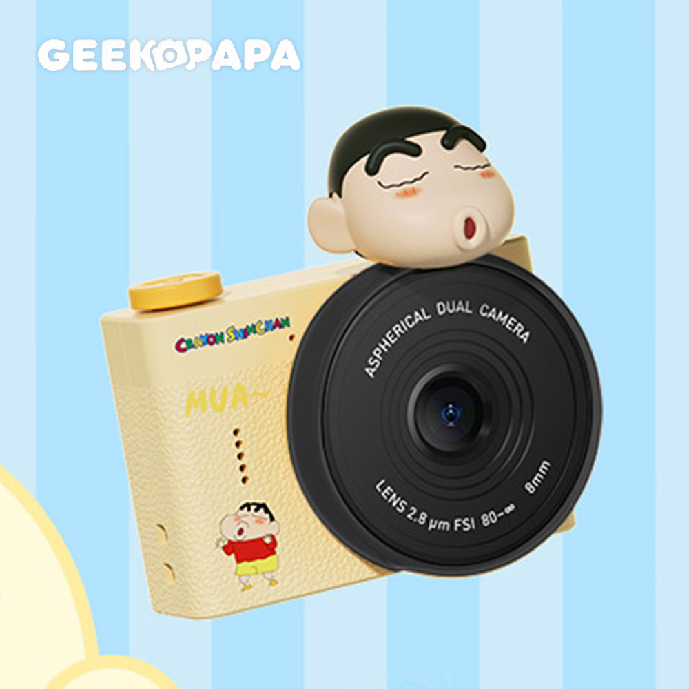 【GEEKPAPA x 蠟筆小新】A5mini迷你數位相機-搞怪小新
