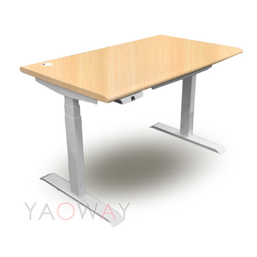 JT.JiTi ONEH電動升降桌120 x 70_2726白山毛櫸+白腳【耀偉】