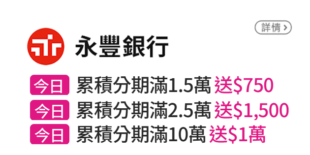 信用卡優惠
