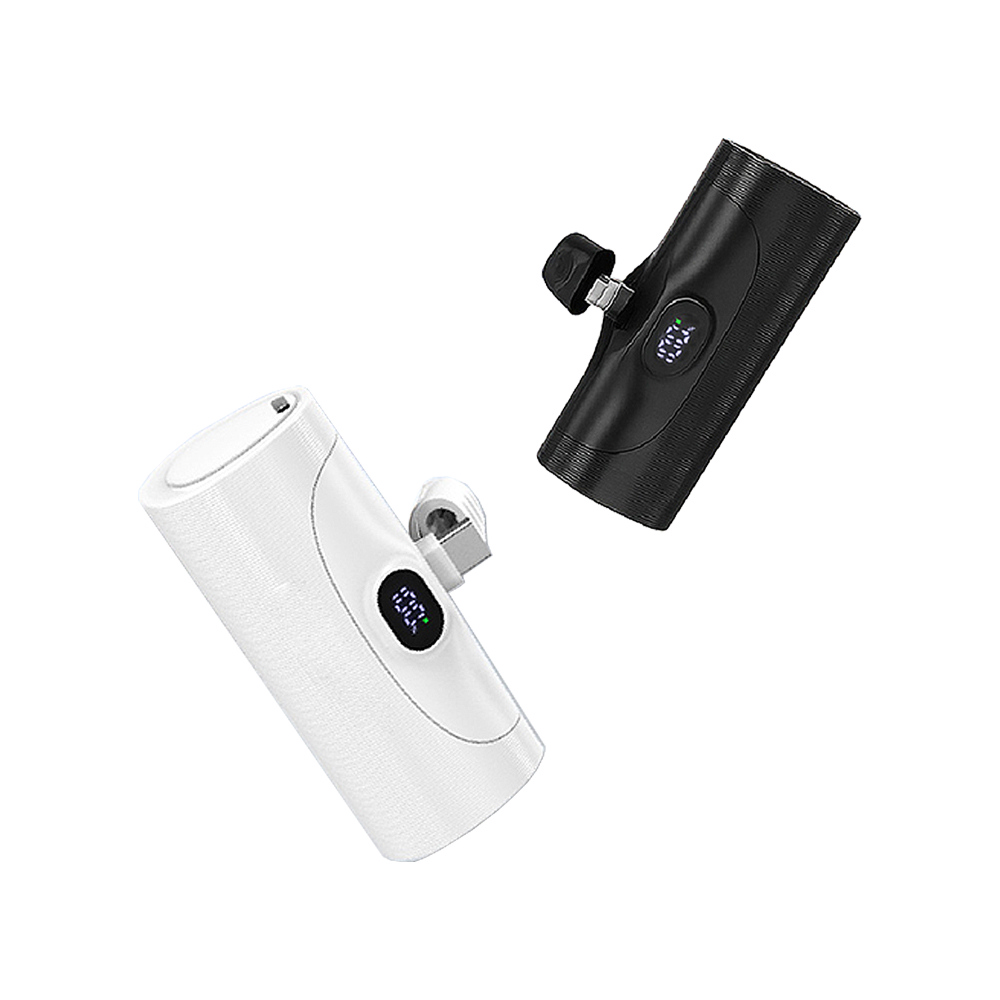 VOORCA WP035F 自帶USB-C 迷你行動電源(5000mAh)(白色)