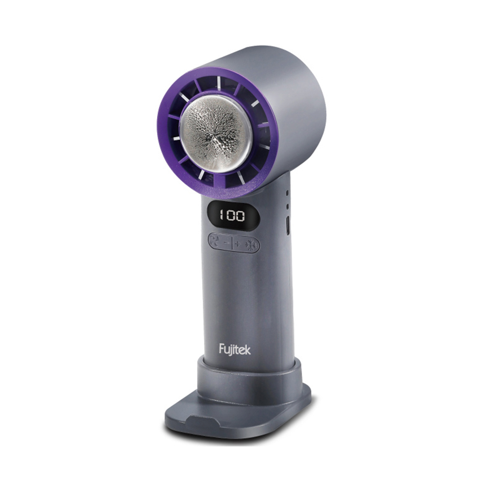 Fujitek富士電通 冰敷摺疊瞬冷風扇 星空灰 FT-FN500-B