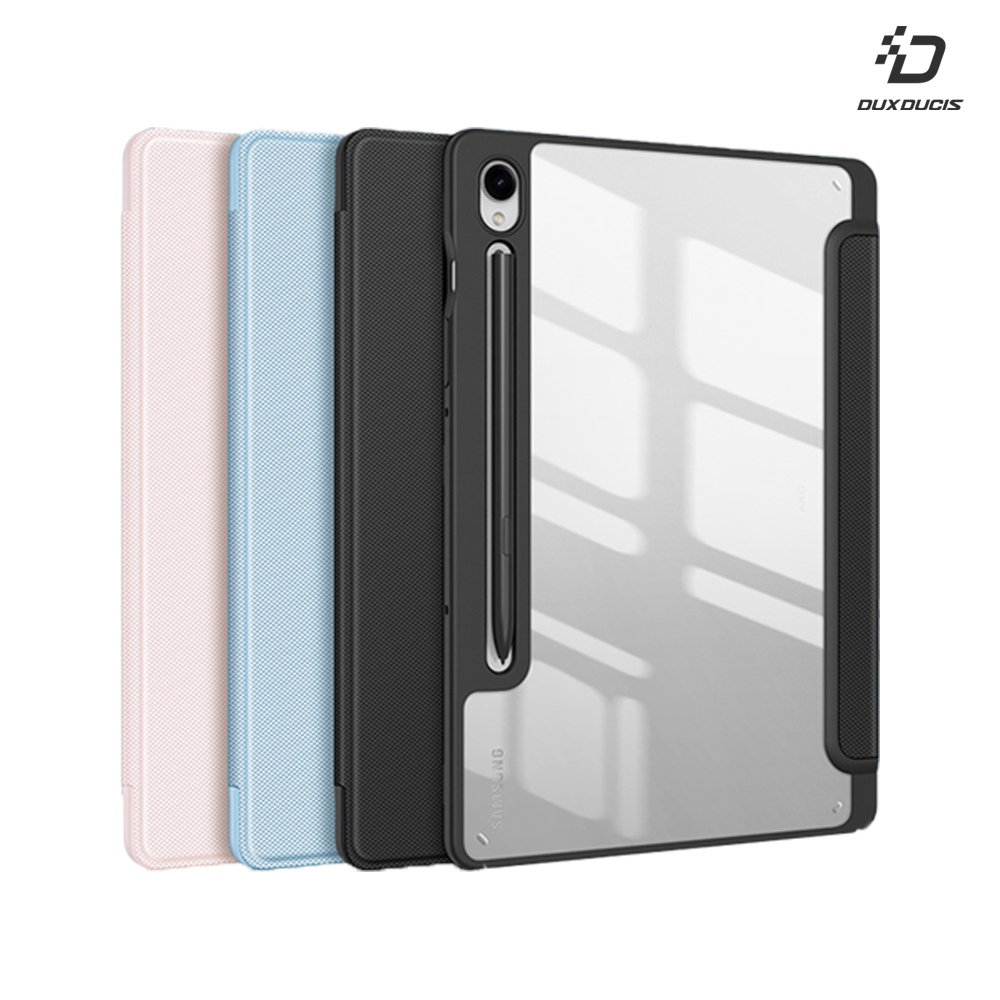 DUX DUCIS SAMSUNG Tab S10 Lite /S10FE /S9FE /S9 TOBY 筆槽皮套(黑色)