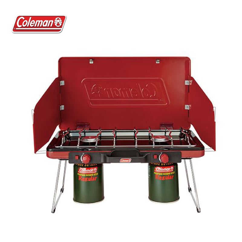 Coleman 瓦斯雙口爐 高出力7000kc瓦斯雙爐 快速爐 高山爐 CM-21950