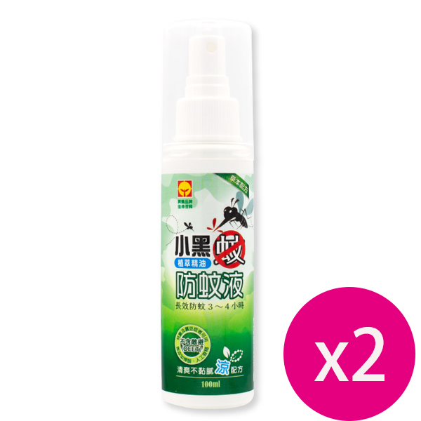 興農植萃精油防蚊液(清涼型)100ml*2瓶