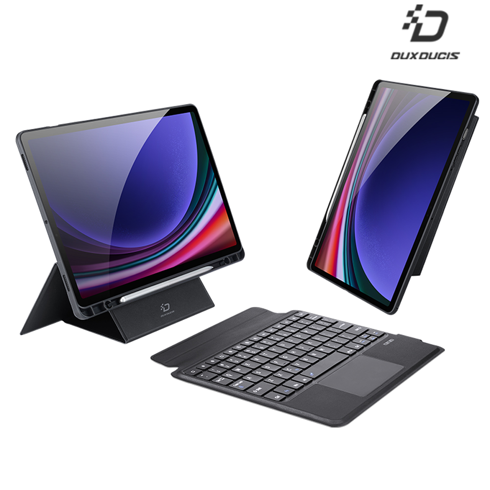 DUX DUCIS SAMSUNG 三星 Galaxy Tab S10 Lite /S10FE /S9FE /S9 DK 鍵盤保護套(背光版)