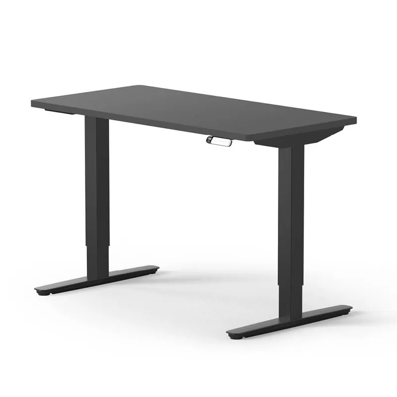 MOTTI Niko2 電動升降桌120 x 60 x 2.5cm (二節腳)_灰黑桌板+黑腳【耀偉】