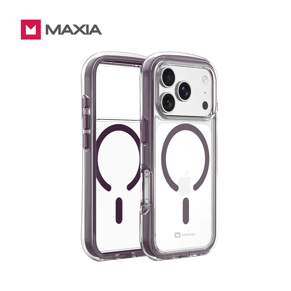 【MAXIA】iPhone 18 Pro 耐衝擊Air MAX磁吸保護殼-暮光紫 (兼容iPhone 17 Pro)