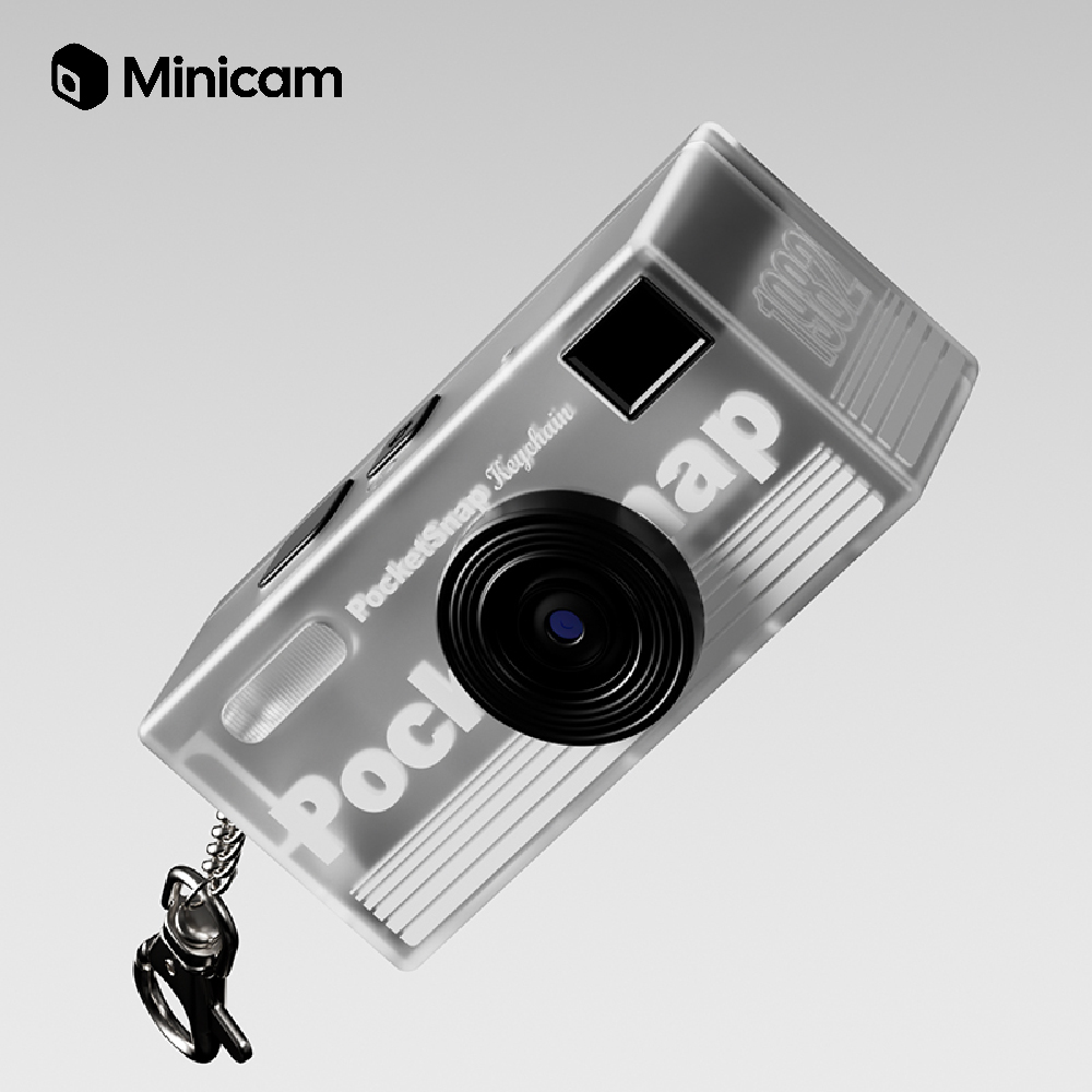 【Minicam 迷你拍】G16 魅力CHARM潮流款 K30 拇指迷你相機-透明