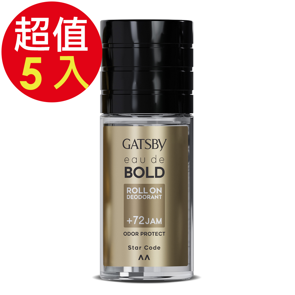 GATSBY 止汗體香滾珠(沉靜情懷)x5入(50ml/入)