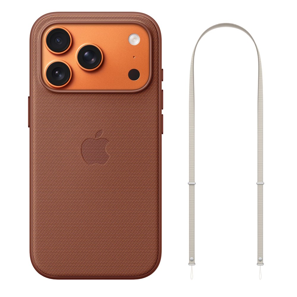 【618限時優惠】 IPHONE 17 Pro MagSafe 科技織紋保護殼+斜背掛繩