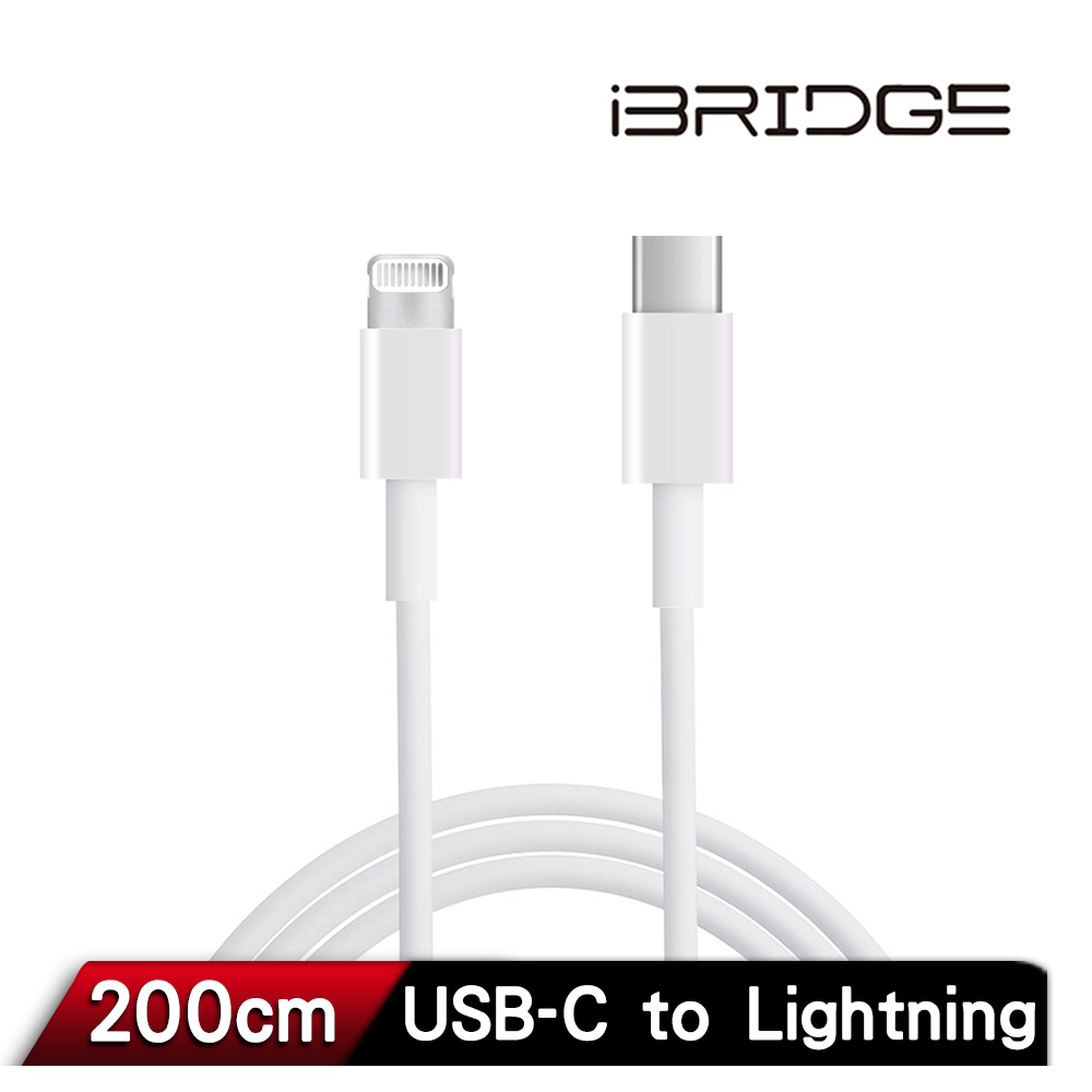 iBRIDGE Type-C to Lightning 2M 傳輸充電線